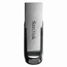 Флеш-диск 32 GB, SANDISK Ultra Flair, USB 3.0, металлический корпус, серебристый/черный, SDCZ73-032G-G46 по низкой цене оптом Краснодар, Москва, Уфа, Казань, Барнаул, Владивосток, Хабаровск, Сахалин, Красноярск, Екатеренбург, 