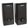 Колонки компьютерные SVEN 318, 2.0, 2х2,5 Вт, пластик, черные, SV-015176 по низкой цене оптом Краснодар, Москва, Уфа, Казань, Барнаул, Владивосток, Хабаровск, Сахалин, Красноярск, Екатеренбург, 