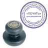 Краска штемпельная BRAUBERG PROFESSIONAL, clear stamp, фиолетовая, 30 мл, на водной основе, 227982 по низкой цене оптом 