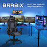 Кресло компьютерное BRABIX "GT Racer GM-100", две подушки, экокожа, черное/серое, 531926 по низкой цене оптом 