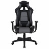 Кресло компьютерное BRABIX "GT Racer GM-100", две подушки, экокожа, черное/серое, 531926 по низкой цене оптом 