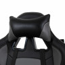 Кресло компьютерное BRABIX "GT Racer GM-100", две подушки, экокожа, черное/серое, 531926 по низкой цене оптом 