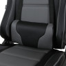 Кресло компьютерное BRABIX "GT Racer GM-100", две подушки, экокожа, черное/серое, 531926 по низкой цене оптом 