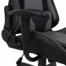 Кресло компьютерное BRABIX "GT Racer GM-100", две подушки, экокожа, черное/серое, 531926 по низкой цене оптом 