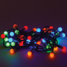Электрогирлянда-нить комнатная "Шарики" 5 м, 50 LED, мультицветная 220 V, контроллер, ЗОЛОТАЯ СКАЗКА, 591103 по низкой цене оптом 