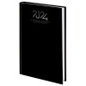 Ежедневник датированный 2024 145х215мм, А5, STAFF, ламинированная обложка, Black, 115146 по низкой цене оптом 