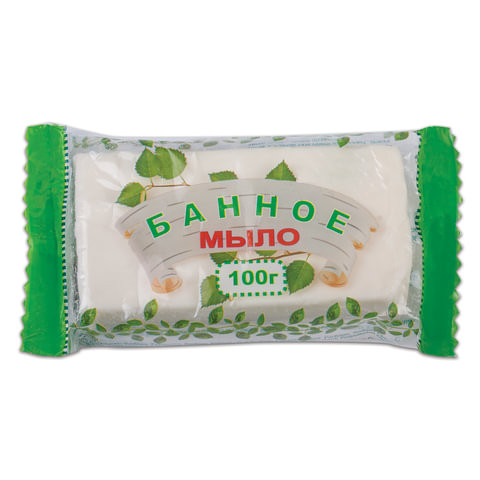 Мыло туалетное 100 г, "Банное" (ЭФКО), 80346 по низкой цене оптом  Мыло туалетное 100 г, "Банное" (ЭФКО), 80346 по низкой цене оптом