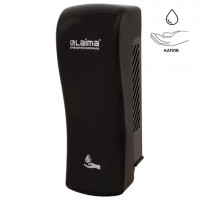 Диспенсер для жидкого мыла LAIMA PROFESSIONAL ORIGINAL, НАЛИВНОЙ, 0,8 л, черный, ABS-пластик, 605775