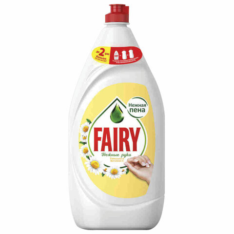 Средство для мытья посуды 1,35 л FAIRY (Фейри) Нежные руки, "Ромашка и витамин Е", 740297 по низкой цене оптом 