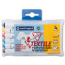 Маркеры для ткани 6 ЦВЕТОВ CENTROPEN "Textile Marker", круглый наконечник, 1,8 мм, 2739/6, 5 2739 0610 по низкой цене оптом Краснодар, Москва, Уфа, Казань, Барнаул, Владивосток, Хабаровск, Сахалин, Красноярск, Екатеренбург, 