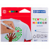 Маркеры для ткани 6 ЦВЕТОВ CENTROPEN "Textile Marker", круглый наконечник, 1,8 мм, 2739/6, 5 2739 0610 по низкой цене оптом Краснодар, Москва, Уфа, Казань, Барнаул, Владивосток, Хабаровск, Сахалин, Красноярск, Екатеренбург, 