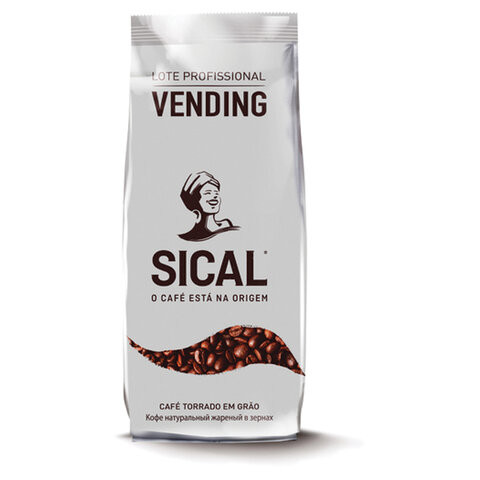 Кофе в зернах SICAL "Vending" (60% арабика, 40% робуста), 1 кг, 1703941 по низкой цене оптом Кофе в зернах SICAL "Vending" (60% арабика, 40% робуста), 1 кг, 1703941 по низкой цене оптом