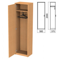 Шкаф для одежды "Арго", 560х370х2000 мм, груша арозо (КОМПЛЕКТ)