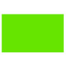 Этикет-лента 26х16 мм, прямоугольная, зеленая, КОМПЛЕКТ 5 рулонов по 800 шт., BRAUBERG, 128460