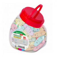 Текстовыделитель мини BRAUBERG KIDS "CUTE CATS PASTEL", АССОРТИ В ПЛАСТИКОВОЙ БАНКЕ, линия 1-5 мм, 152434