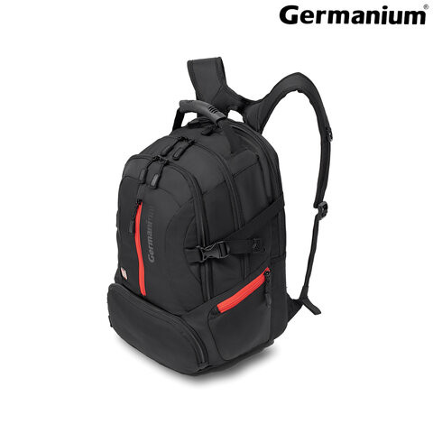 Рюкзак GERMANIUM "S-03" универсальный, с отделением для ноутбука, увеличенный объем, черный, 46х32х26 см, 226949 по низкой цене оптом 