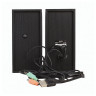 Колонки компьютерные SVEN SPS-603, 2.0, 2х3 Вт, дерево, черные, SV-015183 по низкой цене оптом Краснодар, Москва, Уфа, Казань, Барнаул, Владивосток, Хабаровск, Сахалин, Красноярск, Екатеренбург, 