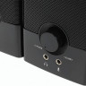 Колонки компьютерные SVEN SPS-603, 2.0, 2х3 Вт, дерево, черные, SV-015183 по низкой цене оптом Краснодар, Москва, Уфа, Казань, Барнаул, Владивосток, Хабаровск, Сахалин, Красноярск, Екатеренбург, 