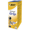 Ручка шариковая с грипом BIC "Orange Grip", СИНЯЯ, корпус оранжевый, узел 0,8 мм, линия письма 0,3 мм, 811926 по низкой цене оптом 