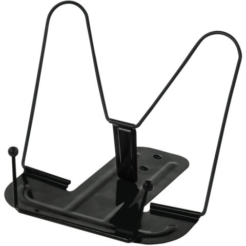 Подставка для книг и учебников BRAUBERG LINE+, металлическая, черная, европодвес, 238214 по низкой цене оптом Краснодар, Москва, Уфа, Казань, Барнаул, Владивосток, Хабаровск, Сахалин, Красноярск, Екатеренбург, 