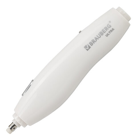 Ластик электрический BRAUBERG "ULTRA", АККУМУЛЯТОР, зарядка USB, + 16 сменных ластиков, 229609 по низкой цене оптом Краснодар, Москва, Уфа, Казань, Барнаул, Владивосток, Хабаровск, Сахалин, Красноярск, Екатеренбург, 