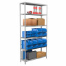 Стеллаж металлический BRABIX "MS 220/30-6", 2200*1000*300 мм, 6 полок, 291373 по низкой цене оптом 