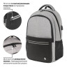 Рюкзак BRAUBERG URBAN универсальный, с отделением для ноутбука, USB-порт, Detroit, серый, 46х30х16 см, 229894 по низкой цене оптом 