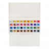Краски акварельные художественные "Белые ночи", 36 цветов, кювета 2,5 мл, палитра, пластиковая коробка, 1942258