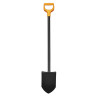 Лопата штыковая FISKARS Solid, D-образная ручка, высота 116 см, стальной черенок, 1026686 по низкой цене оптом Краснодар, Москва, Уфа, Казань, Барнаул, Владивосток, Хабаровск, Сахалин, Красноярск, Екатеренбург, 