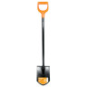 Лопата штыковая FISKARS Solid, D-образная ручка, высота 116 см, стальной черенок, 1026686 по низкой цене оптом Краснодар, Москва, Уфа, Казань, Барнаул, Владивосток, Хабаровск, Сахалин, Красноярск, Екатеренбург, 