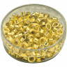 Люверсы омедненные KW-trio, комплект 250 шт., внутренний диаметр 4,8 мм, длина 4,6 мм, цвет золото, 9707, -9707
