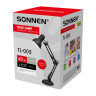Настольная лампа-светильник SONNEN TL-005, подставка, 40 Вт, Е27, черный, высота 50 см, 237646 по низкой цене оптом 
