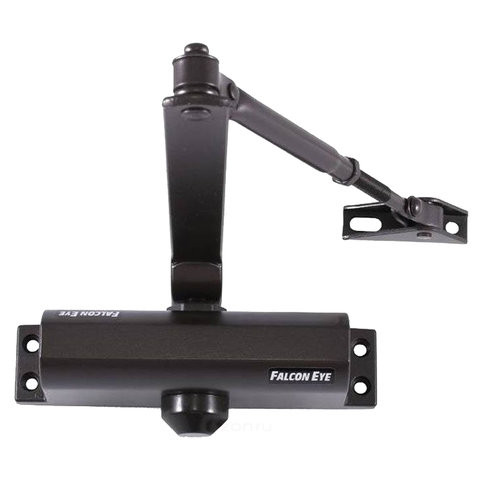 Доводчик FALCON EYE FE-B3W на дверь 45-65 кг, бронза, 00-00110300 по низкой цене оптом Краснодар, Москва, Уфа, Казань, Барнаул, Владивосток, Хабаровск, Сахалин, Красноярск, Екатеренбург, 