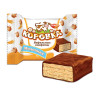 Конфеты шоколадные РОТ ФРОНТ "Коровка", вафельные с молочной начинкой, 250 г, пакет, РФ09755 по низкой цене оптом Краснодар, Москва, Уфа, Казань, Барнаул, Владивосток, Хабаровск, Сахалин, Красноярск, Екатеренбург, 