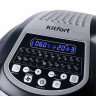 Аэрогриль KITFORT КТ-2219-1, 1400 Вт, 8 л, 20 программ, таймер, сенсорное управление, черный по низкой цене оптом 