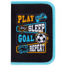 Пенал BRAUBERG с наполнением, 1 отд, 1 откидная планка, 24 предмета, Play sleep repeat, 272353 по низкой цене оптом 