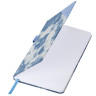 Блокнот А5 135x210мм BRAUBERG "Denim", ткань/экокожа, резинка, держатель, 80л клетка, голубой, 117138 по низкой цене оптом Блокнот А5 135x210мм BRAUBERG "Denim", ткань/экокожа, резинка, держатель, 80л клетка, голубой, 117138 по низкой цене оптом