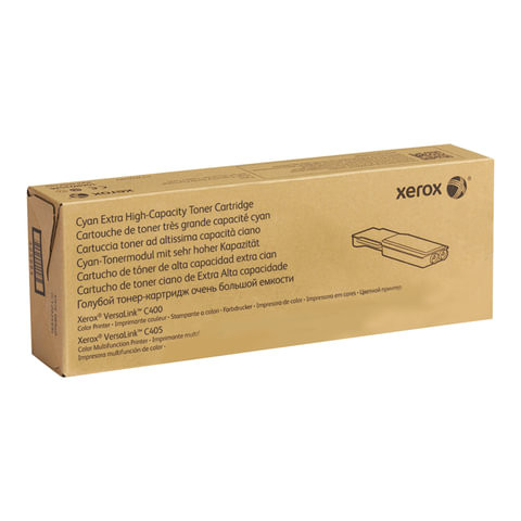 Картридж лазерный XEROX (106R03534) VersaLink C400/C405, голубой, ресурс 8000 стр., оригинальный по низкой цене оптом 