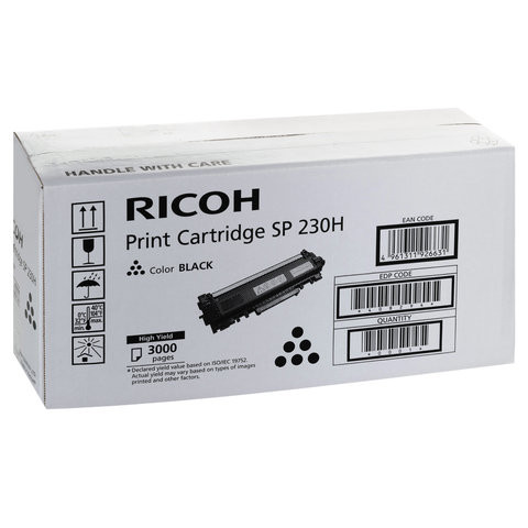 Картридж лазерный RICOH (SP 230HE) SP 230SFNw / 230DNw, оригинальный, ресурс 3000 стр., 408294 по низкой цене оптом 