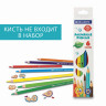 Карандаши цветные акварельные BRAUBERG PREMIUM AQUARELLE, 6 цветов, грифель мягкий 4 мм, 181670. по низкой цене оптом 