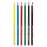 Карандаши цветные акварельные BRAUBERG PREMIUM AQUARELLE, 6 цветов, грифель мягкий 4 мм, 181670. по низкой цене оптом 