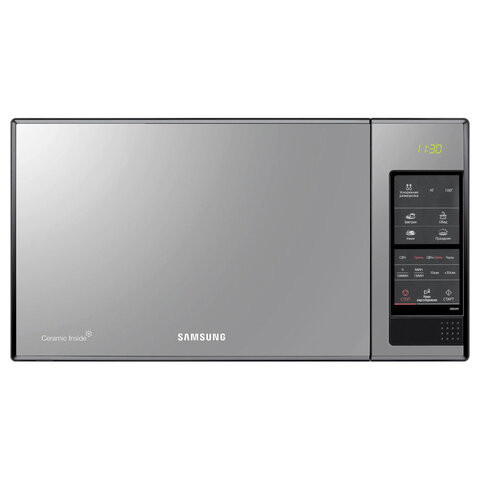 Микроволновая печь SAMSUNG GE83XR/BWT, объем 23л, мощность 800Вт, гриль, электронное управл.,черная по низкой цене оптом 