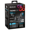 Наушники с микрофоном (гарнитура) DEFENDER TWINS 639, Bluetooth, беспроводные, черные, 63639 по низкой цене оптом 