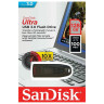 Флеш-диск 128 GB, SANDISK Cruzer Ultra, USB 3.0, черный, SDCZ48-128G-U46 по низкой цене оптом Краснодар, Москва, Уфа, Казань, Барнаул, Владивосток, Хабаровск, Сахалин, Красноярск, Екатеренбург, 