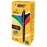 Ручка шариковая автоматическая BIC "4 Colours Pro", 4 цвета (синий, черный, красный, зеленый), узел 1 мм, линия письма 0,32 мм, 902129 по низкой цене оптом 