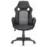 Кресло компьютерное BRABIX "Rider Plus EX-544" КОМФОРТ, экокожа, черное/серое, 531582 по низкой цене оптом 