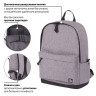 Рюкзак BRAUBERG универсальный, сити-формат, "Grey Melange", с защитой от влаги, 43х30х17 см, 228842 по низкой цене оптом 