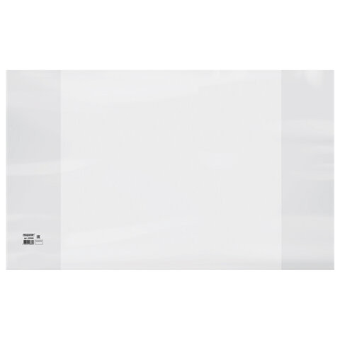 Обложка ПЭ 292х442 мм для учебников, тетрадей А4, контурных карт, атласов, ПИФАГОР, 140 мкм, штрих-код, 229384 по низкой цене оптом 