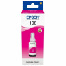 Чернила EPSON 108 (C13T09C34A) для СНПЧ EPSON L8050 /L8100 /L18050, пурпурные, ОРИГИНАЛЬНЫЕ по низкой цене оптом 