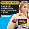 Игра головоломка развивающая "BRAINY TRAINY. Железная логика" 80 карточек, BRAINY TRAINY, УМ548 по низкой цене оптом Краснодар, Москва, Уфа, Казань, Барнаул, Владивосток, Хабаровск, Сахалин, Красноярск, Екатеренбург, 